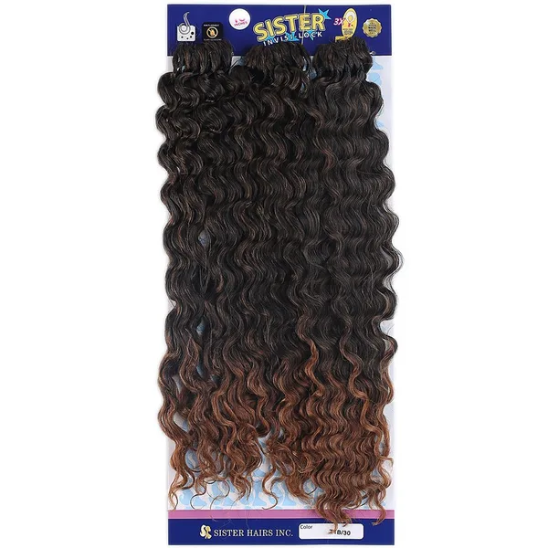 Afro Daası /Siyah Kahve Ombreli 1/30