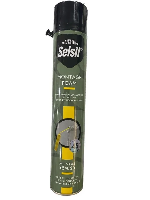 Tam Dolum Poliüratan Montaj Köpüğü 845 gr