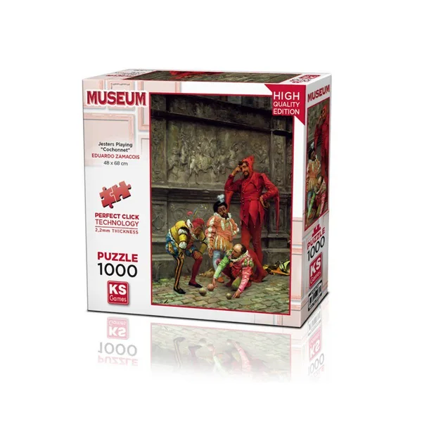 20662 Jesters Playing Chonnet 1000 Parça Puzzle -KS Puzzle
