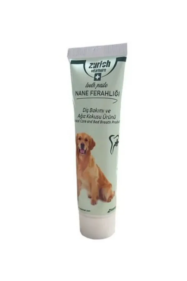 Zurıch Dog Ağız Ve Diş Bakım Paste 100 Gr Nane Ferahlığı