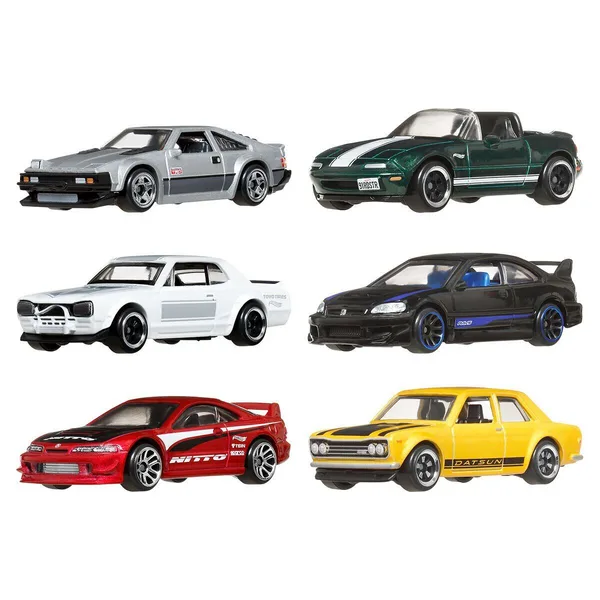 JBY77 Hot Wheels Jn Temalı Çoklu Arabalar