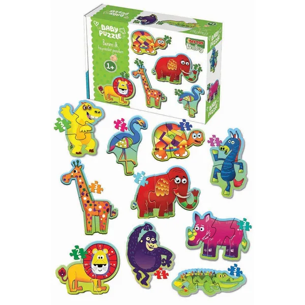 1727 Baby Puzzle Benim İlk Puzzlem Orman Hayvanları