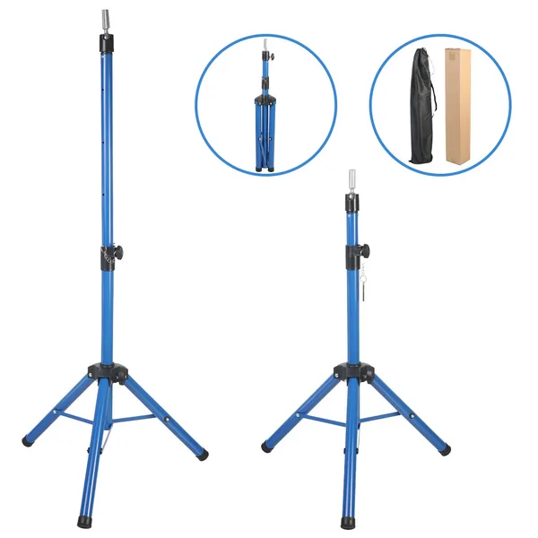 Kuaför Eğitim Mankeni İçin Metal Tripod / Mi + Taşıma Çantası