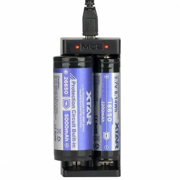 Xtar MC2 İkili Li-ion Pil Şarj
