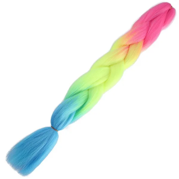 Afrika Örgülük Ombreli Sen  100 Gr. / Fuşya / Neon Sarı / Açık Mi