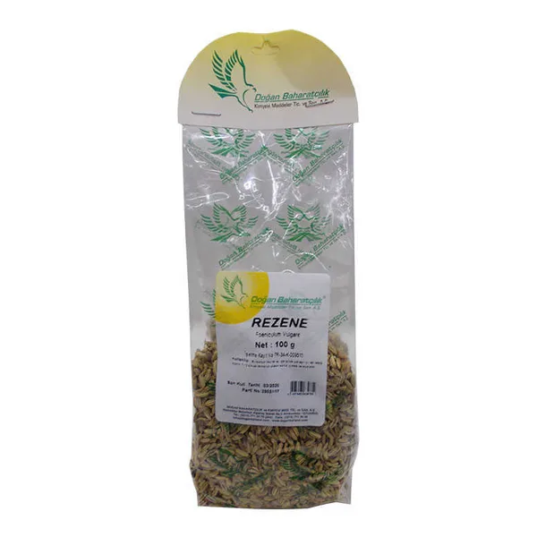 Rezene Doğal Tane Rezene u 100 Gr Paket