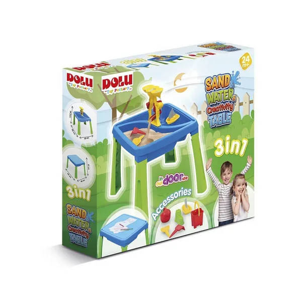 3077 Oyuncak Su Kum Tıcılık Masası