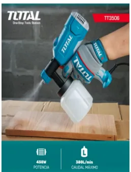 TT3506 Elektrikli Boya Tabancası 450 Watt - Total