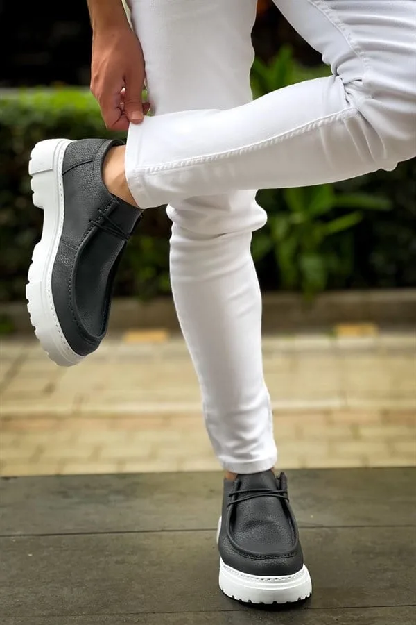 Erkek Yürüyüş Bağcıklı Ayakkabı Ayakkabı Formlu Spor Modern Fitness
