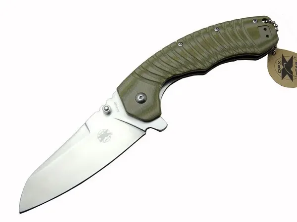 DPX Gear Kunamy KI 4450 BK Kamp Çakısı 23 cm - Kaymaz Sap, Otomatik, Kılıflı