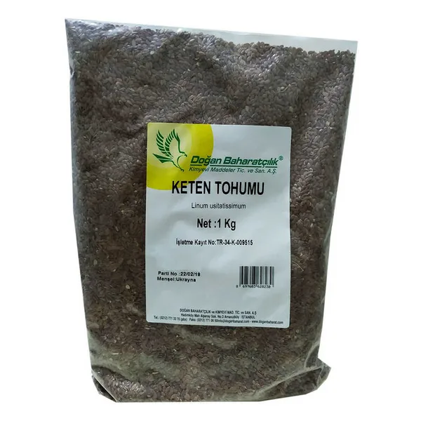 Keten u Tane Doğal 1000 Gr Paket