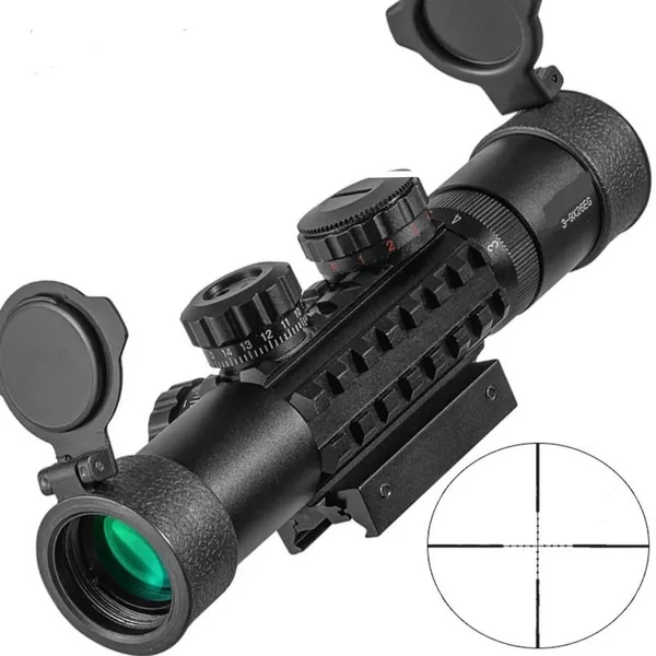 C3-9X26 EG Raylı Çift ışıklı  Dürbünü  11mm/22mm