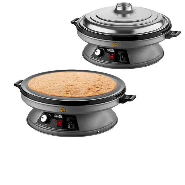 Katmer Yufka I Termostatlı Standlı 3000w Emaye Kaplı Geniş Üst Yüzey 53cm Genişlik