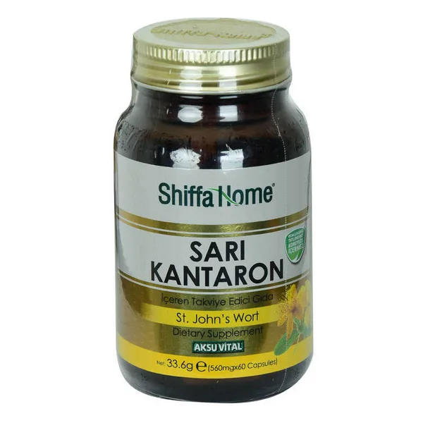 Shiffa Home Sarı Kantaron Diyet Takviyesi 560 Mg x 60