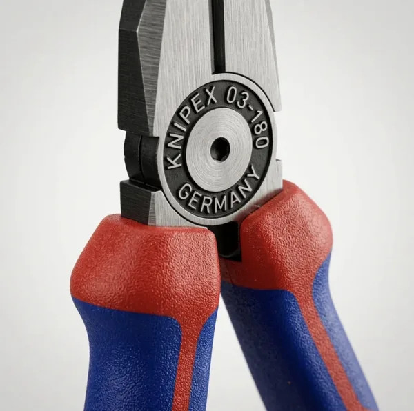 Knipex 03 02 180 Kombine Pense Polisajlı 180mm