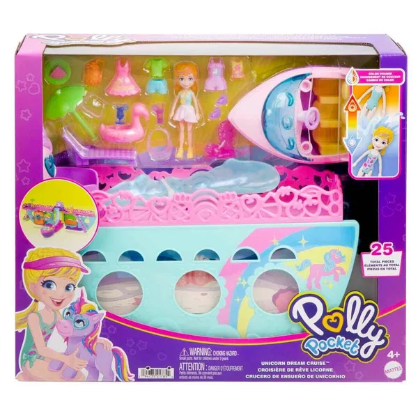HWP26 Polly Pket Unicorn Bot Oyun Seti