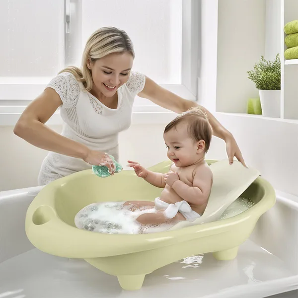 7269 Hıppo Bebek Yı Küveti Ve Desteği Eco Yeşil