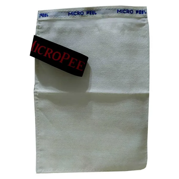 İpek  Cilt İçin Banyo Kesesi Beyaz 16X25