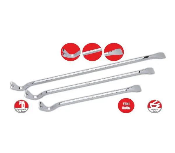 Sait Demirci SK045 Polisajlı Sökü Demiri 45cm, 920 gr