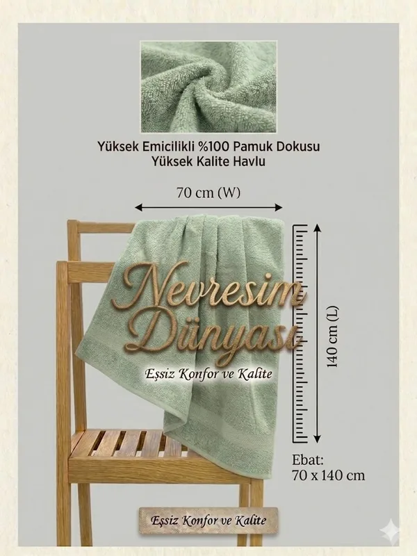 Prime Hlu 70x140 Su Yeşili