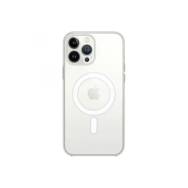 Apple iPhone 13 Pro Kılıf Magneticsafe Şeffaf Silikon - Şeffaf
