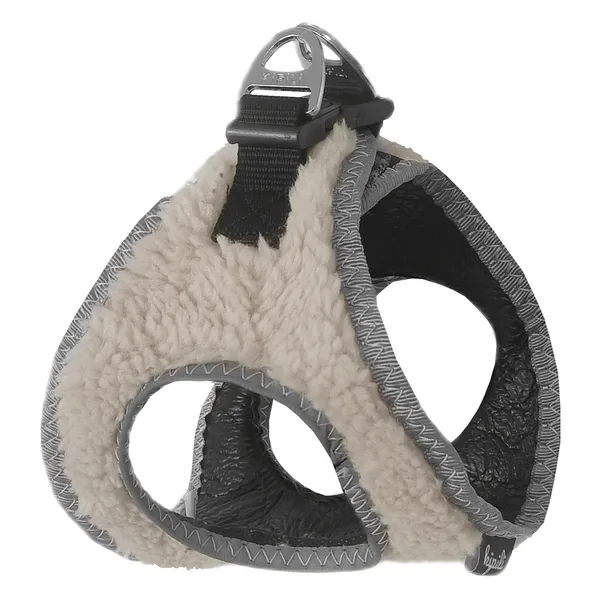 Üç Kilitli Kürklü Kedi Köpek Göğüs Tasması 20-24 cm -Small