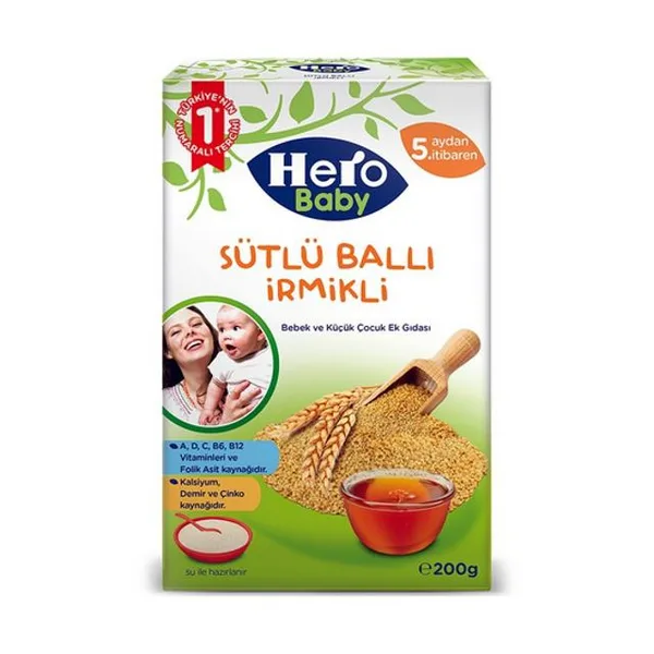 5991-4 Süt-İrmik-Bal 200 Gr 1 Adet