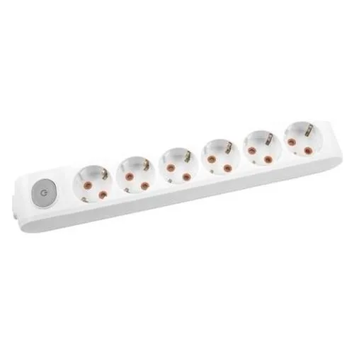 Multi-Let Altılı Priz Anahtarlı Topraklı