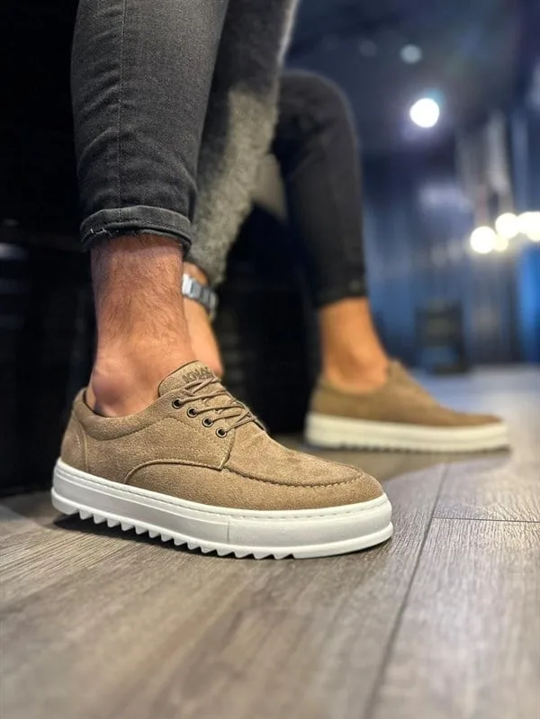 Erkek Casual Ofis Bağcıklı Ayakkabı Ayakkabı Dengeli Klasik Süet
