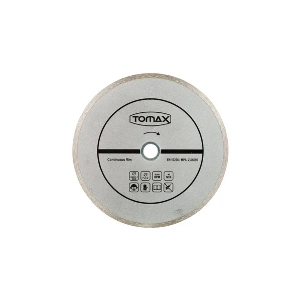 Tomax Sürekli Elmas Fayans Kesici Disk - 180x2,2x22