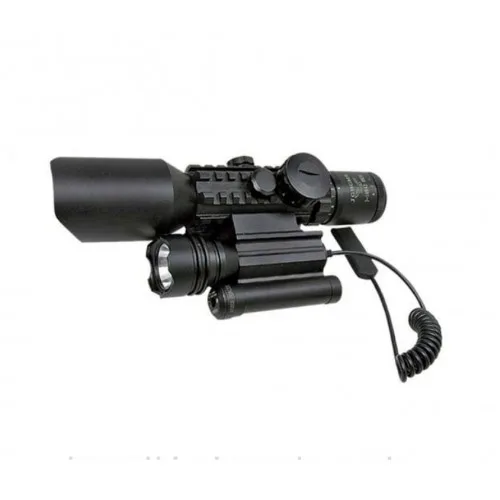 3-10x42 Zoomlu  Dürbünü Lazer  Fenerli M9