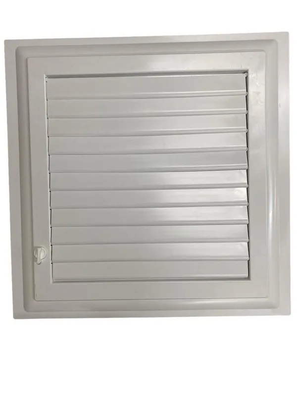 Plastik Menfez 45X45 Beyaz Banyo WC Halandırma
