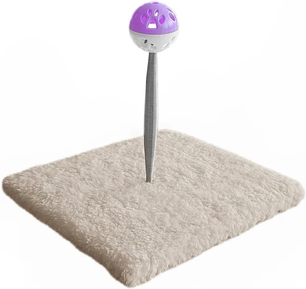 Yaylı Toplu Hacıyatmaz Kedi Aktivite Oyuncağı 16-20 cm  Rengi