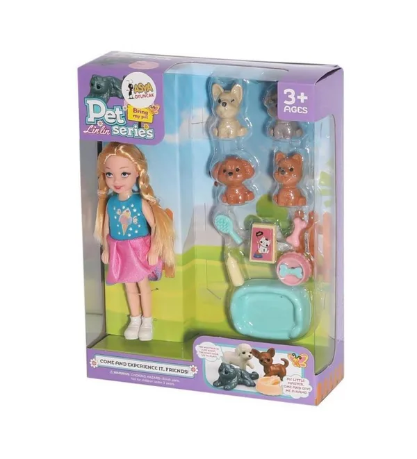7722-3 - Bebek Seti - Pet Shop - Kutulu - 1 Adet