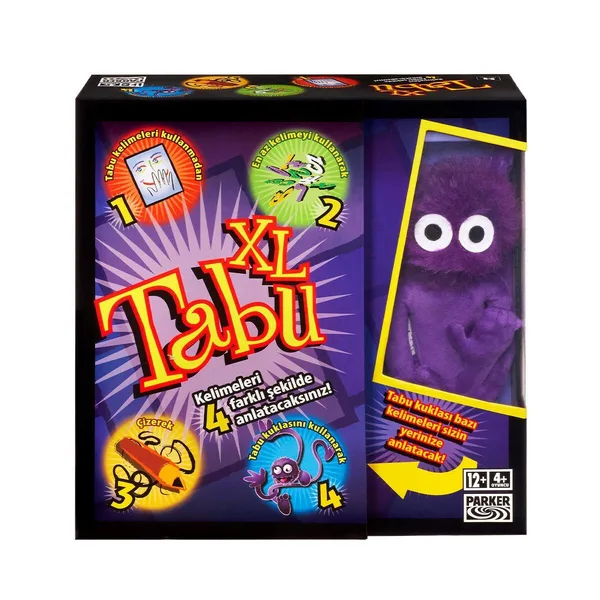 04199 Hasbro  - Tabu XL +12 yaş