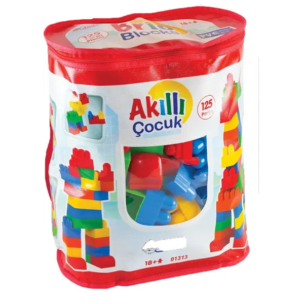 01313 Akıllı Çuk Blokları 125 Parça
