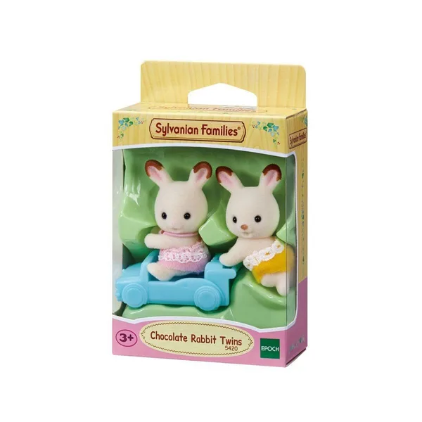 5420 Sylvanian Families  Kulaklı Tşan İkiz Bebekleri +3 yaş