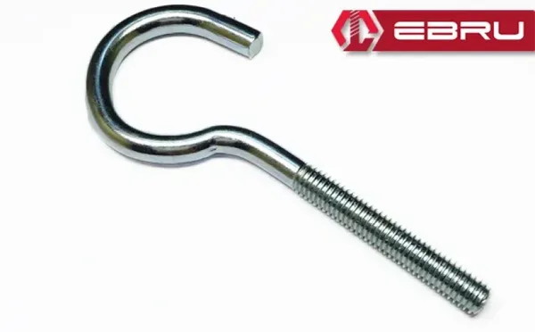 Ebru Açık Metrik Kanca M6 x 60 - 10 Adet
