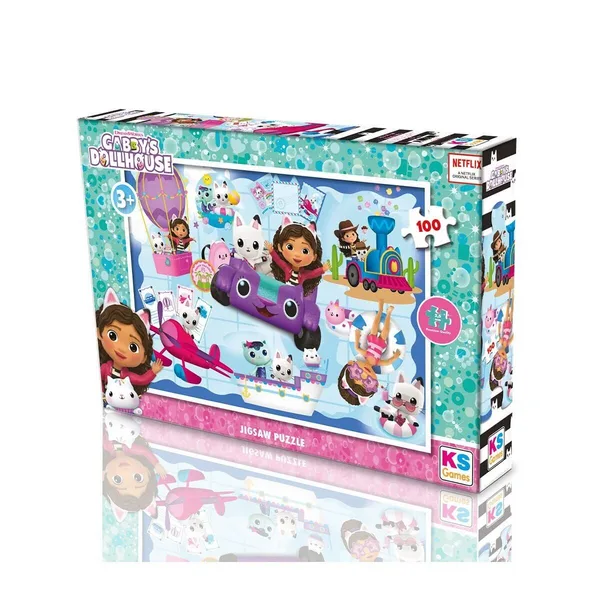Gb 714 Gabbys Dollhouse Puzzle 100 Prç