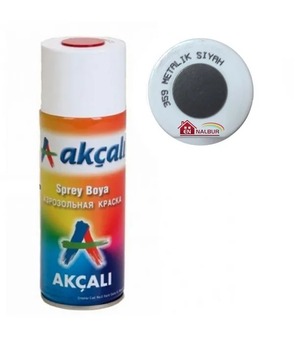 Sprey Boya 400 ml 359 Metalik Siyah