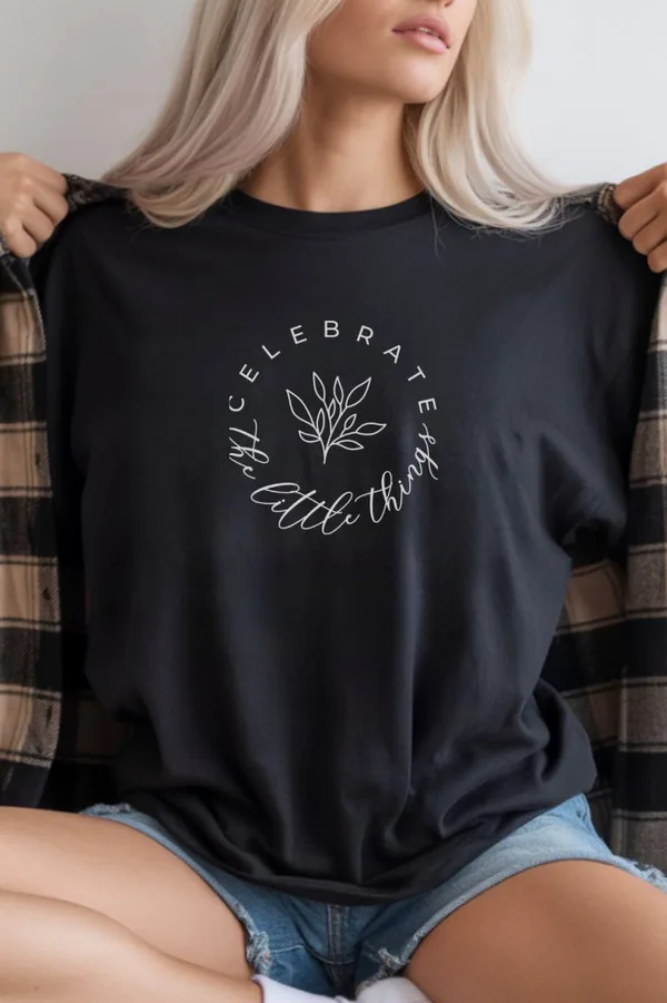 Unisex Oversize 24/1 Penye DTF Baskılı Tişört - DTF282
