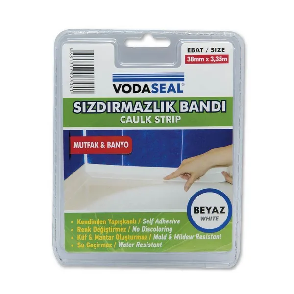 Küvet Kenar Sızdırmazlık Bandı 38 mm 3,35 Metre