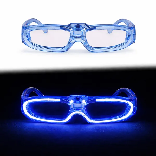 Mi LED Işıklı Parti Gözlüğü 3 Modlu – Glow & Gece Eğlence Gözlüğü
