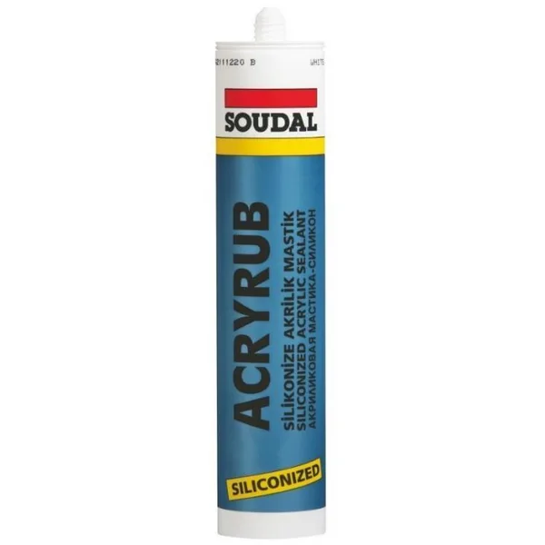 Soudal Acryrub ize Mastik 310 ml Altın Meşe