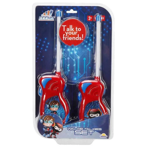 6057 Sun-Won-Ech-Telsiz Süper Kahraman Temalı 9v Krtl