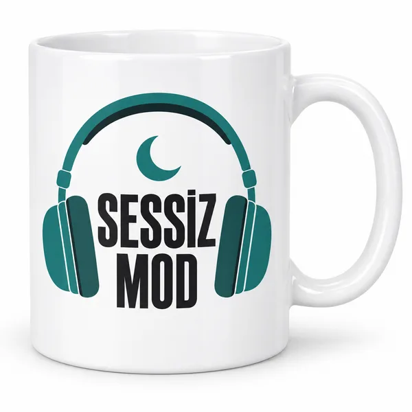 Sessiz Mod Tasarımlı Porselen Kupa - MODEL 292