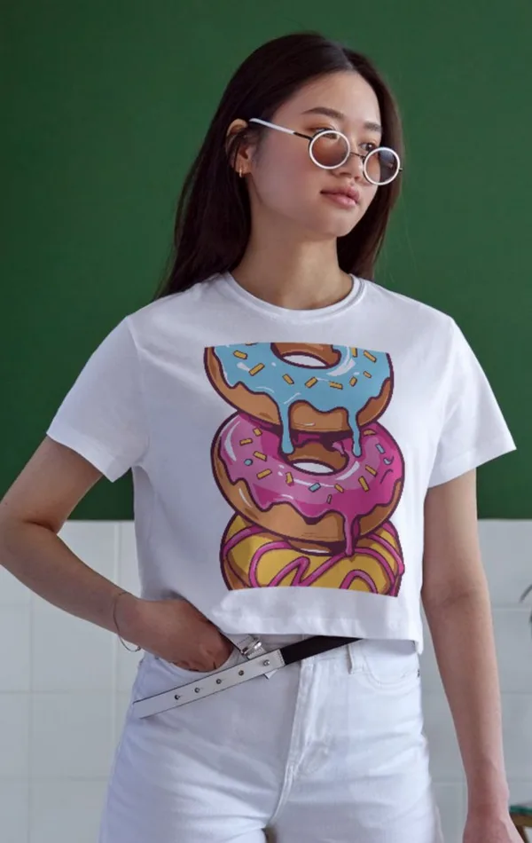 Unisex Oversize 24/1 Penye DTF Baskılı Tişört - DTF149