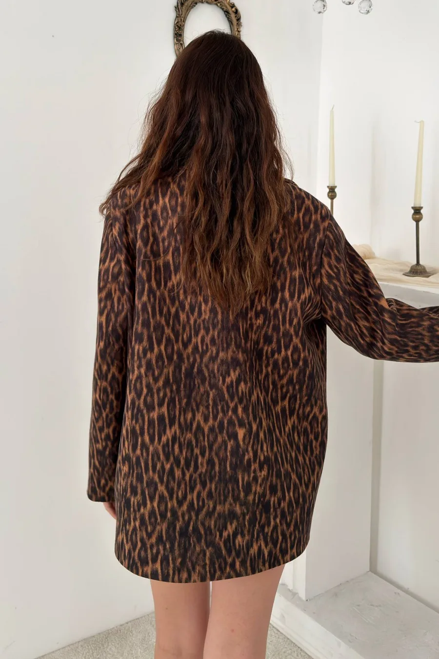 Leopar Leopar Ceket