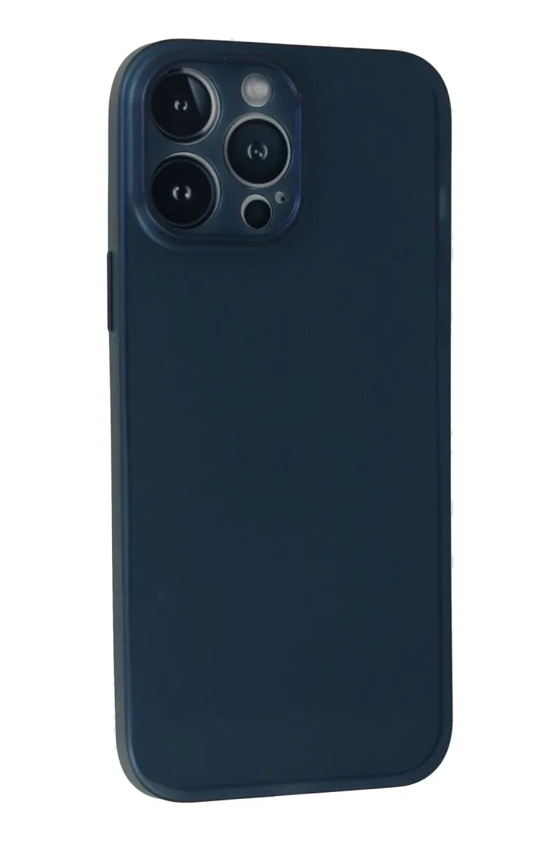 Apple iPhone 13 Pro Uyumlu Kılıf PP Ultra İnce Kapak - Mavi