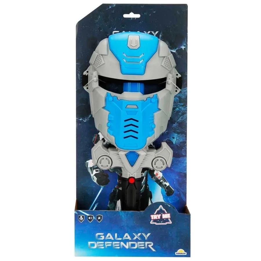 3967 Galaxy Defender Sesli ve Işıklı Maskeli Işın ı Seti -Sunman